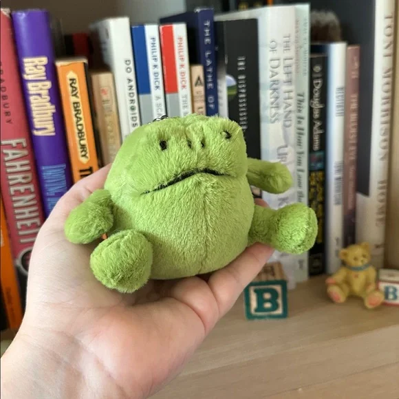 Jellycat Ricky Rain Frog Bag Charm - Picture 1 of 3